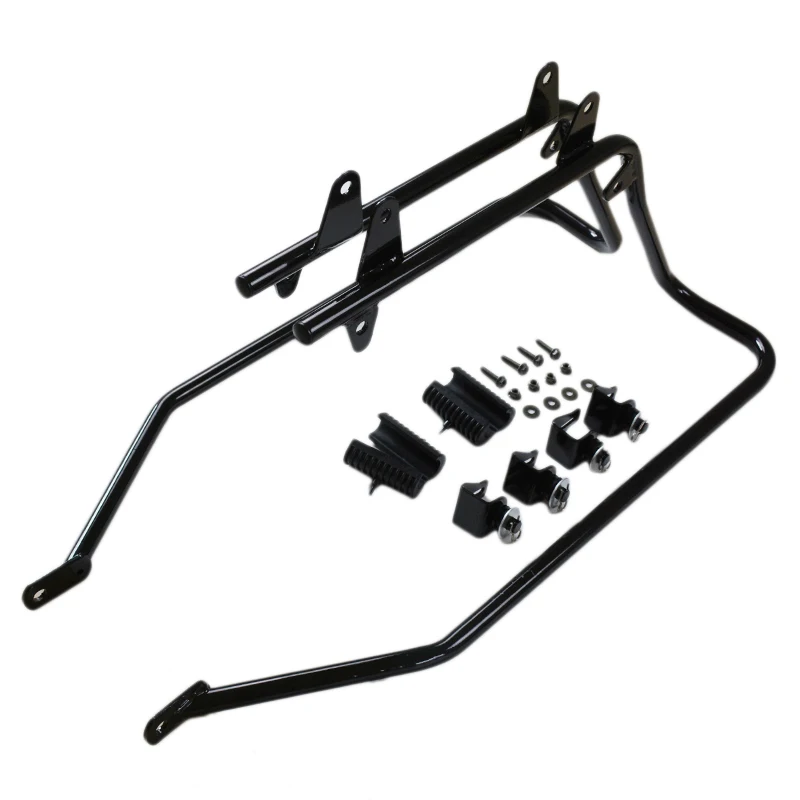 New Heavy duty Saddle bag Conversion Brackets Set For Harley Davidson Softail modelsin Covers