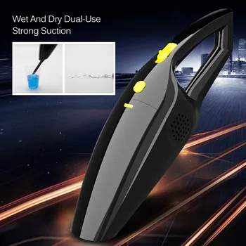 

New High Quality Universal Car Mini Vacuum Cleaner Home Car Wet And Dry Dual-Use Vacuum Cleaner Large Suction With Cable