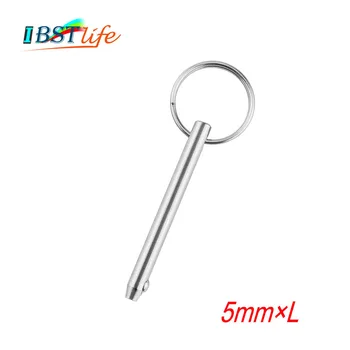 

5mm Marine Grade 316 Stainless Steel Quick Release Ball Pin for Boat Bimini Top Deck Hinge Marine hardware Boat