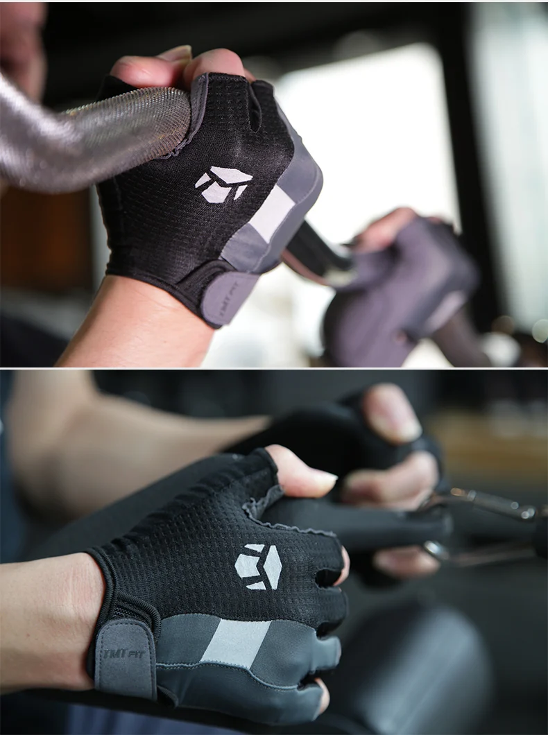 TMT спортивные перчатки для тренировки женщин дышащие Нескользящие фитнес-перчатки спортивные для гантели, Кроссфит вес тренировки с