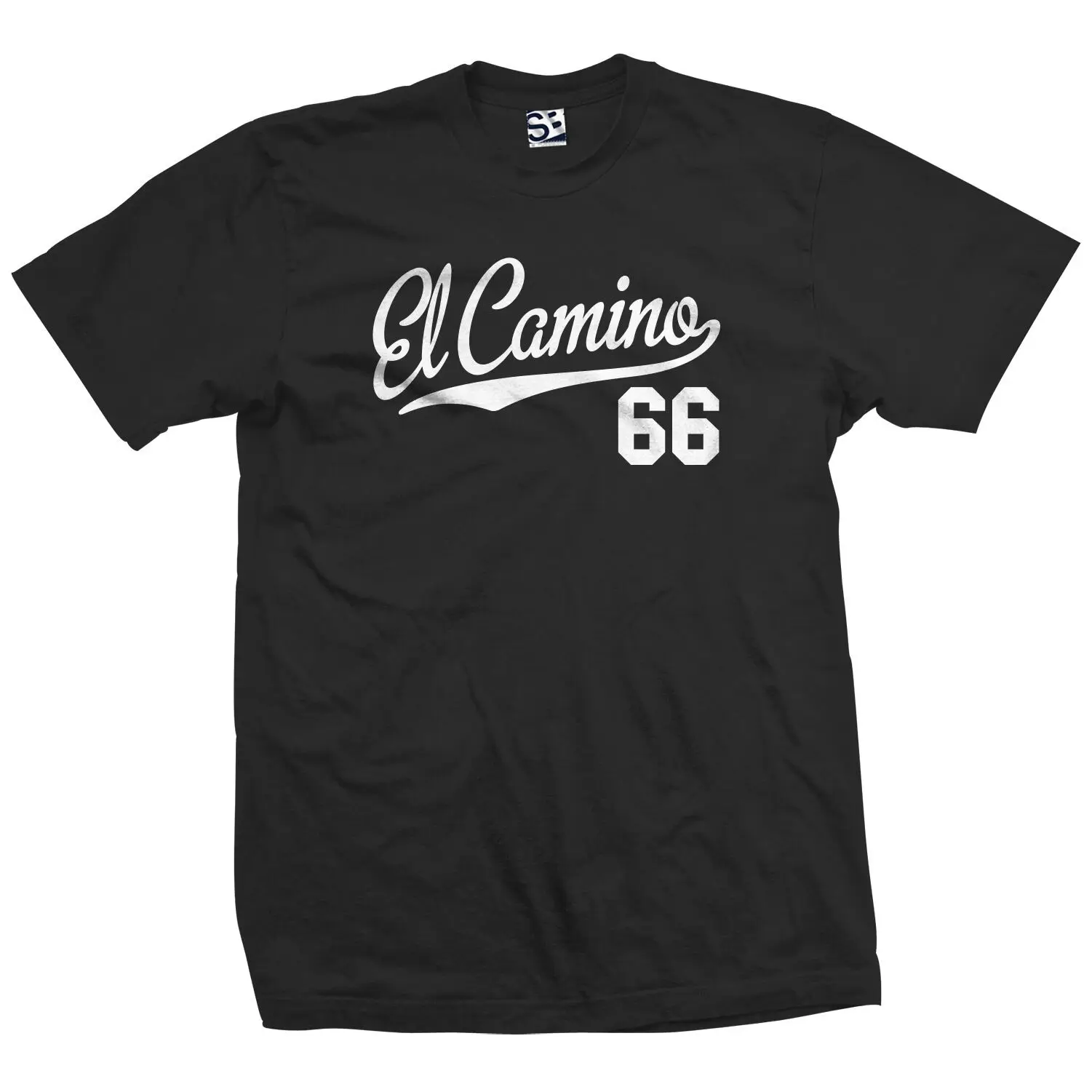 

El Camino 66 Script Tail Shirt - 1966 Classic Lowrider Car - All Sizes & Colors