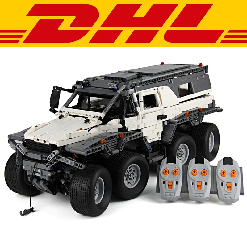 

2017 NEW 23011 2816Pcs Technic Series Avtoros Shaman 8x8 Model Building Kits Blocks Bricks Compatible Toy For Children Gift 5360