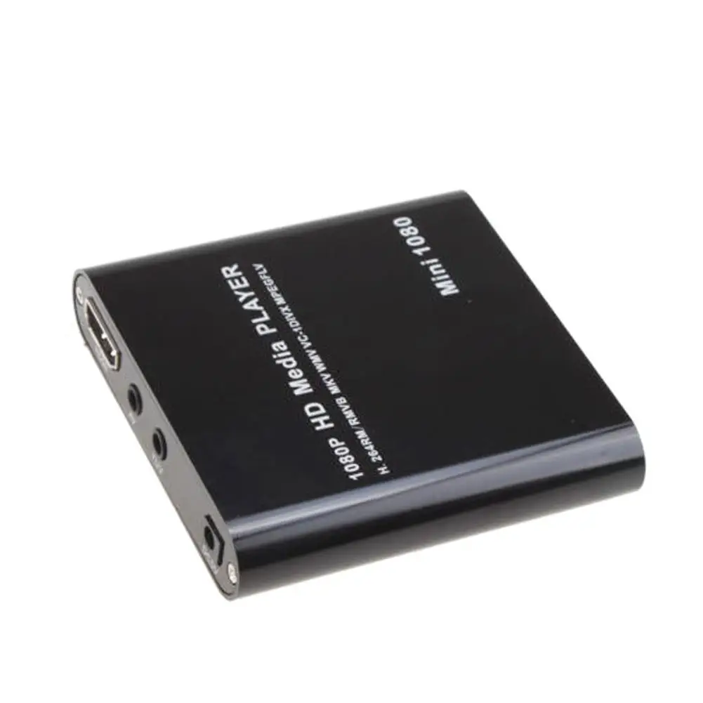 Мультимедийный плеер Full Multi TV HDMI 1080P HD USB SD MMC RMVB MP3 AVI MPEG Divx MKV + автомобильный адаптер