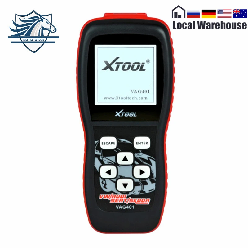 

XTOOL VAG401 For VAG Engine Transmission Airbag ABS OBD2 Codes Auto Diagnostic Scanner