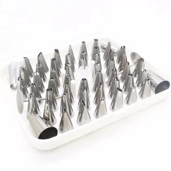 

Set of 52pcs Icing Nozzle Cake Decorating Fondant Craft Tips Set Pastry Tips