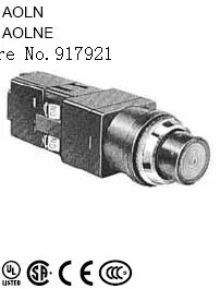 

[ZOB] Nose type AOLNE9911 import Illuminated Pushbutton 30mm diameter AOLN9911 idec Izumi --5PCS/LOT