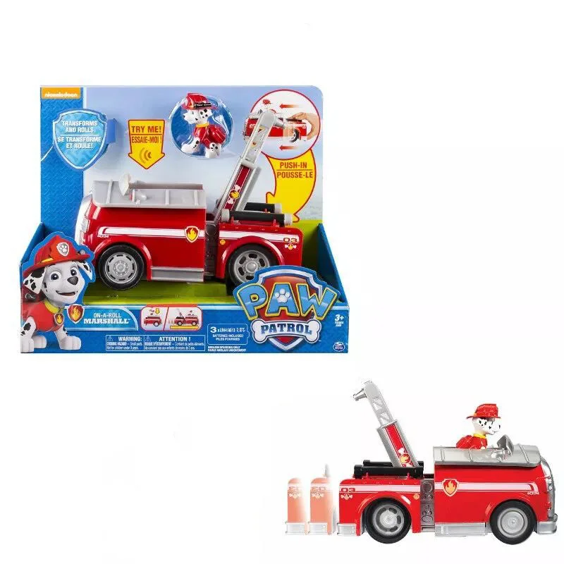 paw patrol on a roll marshall