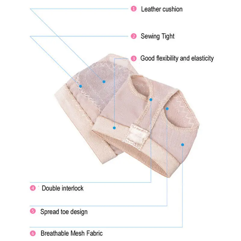 Footful Foot Thong Toe Undies балетный танец лапы плюсневая носочная часть стопы Half Lyrical Cool