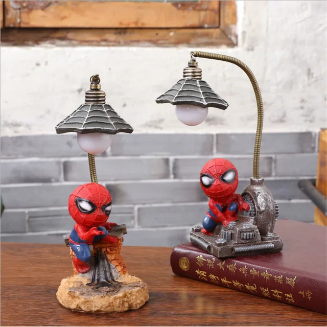 Avengers Unique Spider Man Night Lamp Handicrafts For Boys Birthday Avengers Unique Spider Man Night Lamp Handicrafts For Boys Birthday Gifts