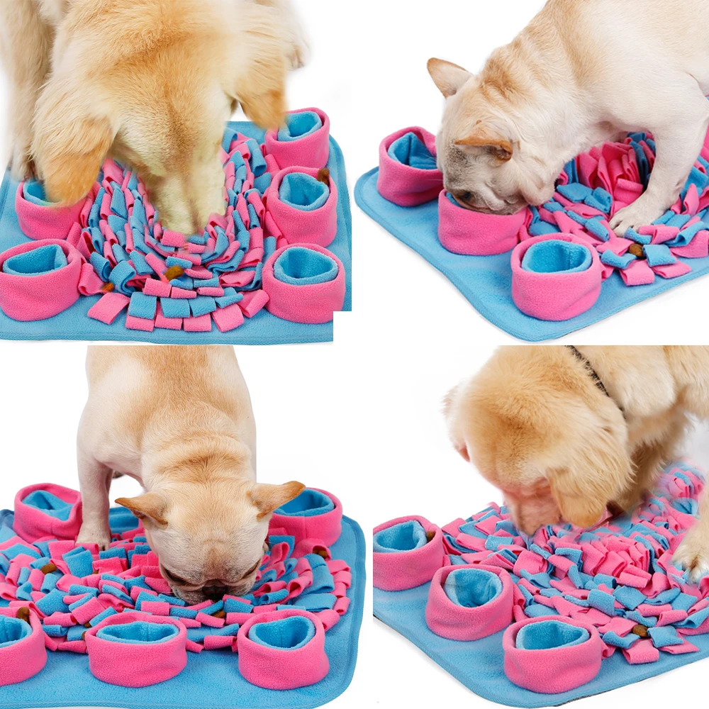 Dog Snuffle Mat Puppy Cat Pet Sniffing Training Pad Puppy Activity