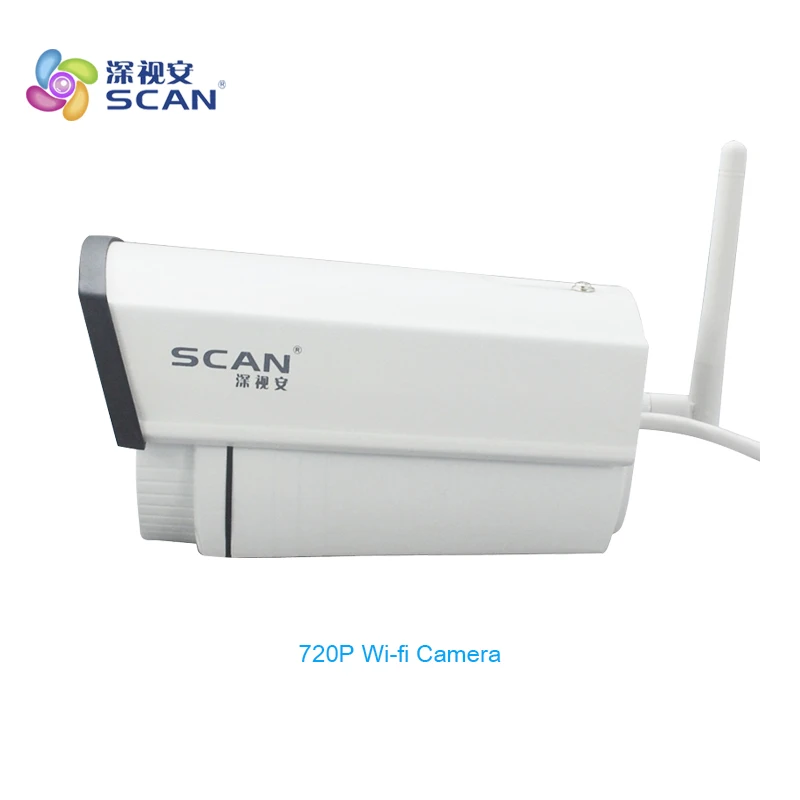 Hd 720p Wifi Ip Camera 1.0mp Onvif Waterproof Smart Outdoor Home Network Surveillance Night Vision white Cctv Freeshipping