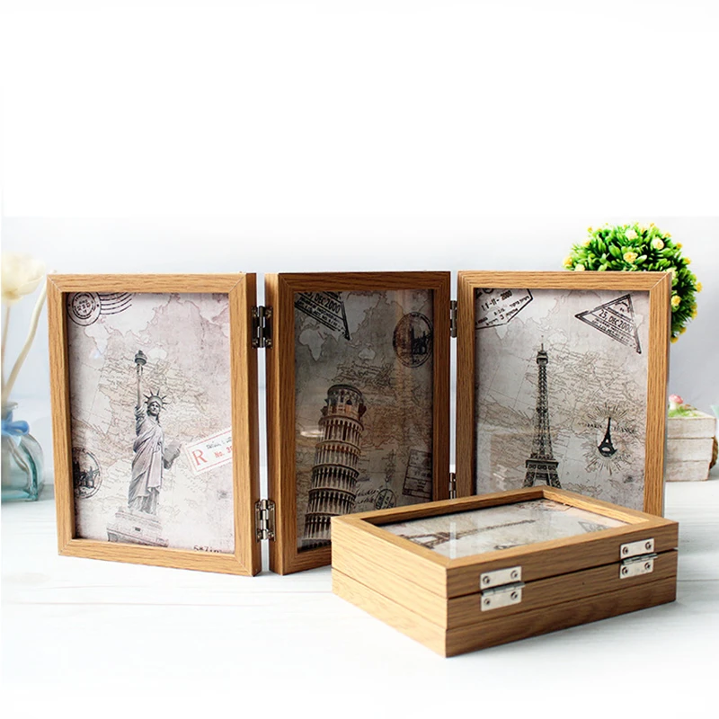 Tri Fold Standing Picture Frame Flash Sales forodelasartes.uchile.cl