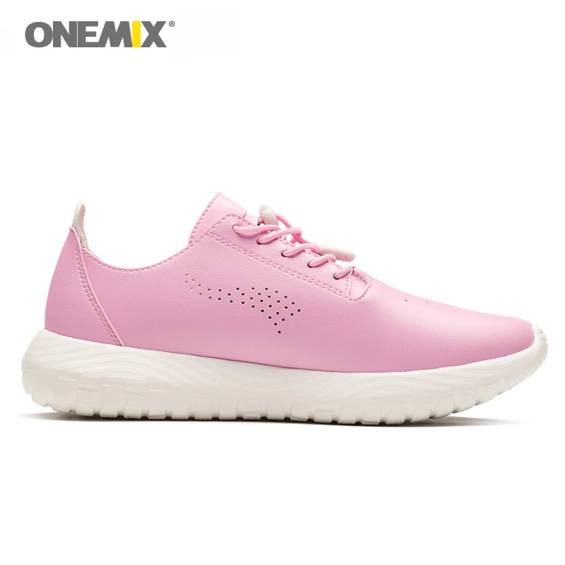 ONEMXI zapatillas hombre мягкая микрофибра кожа Спортивные кроссовки уличные женские кроссовки Unsex Досуг в черный кроссовки