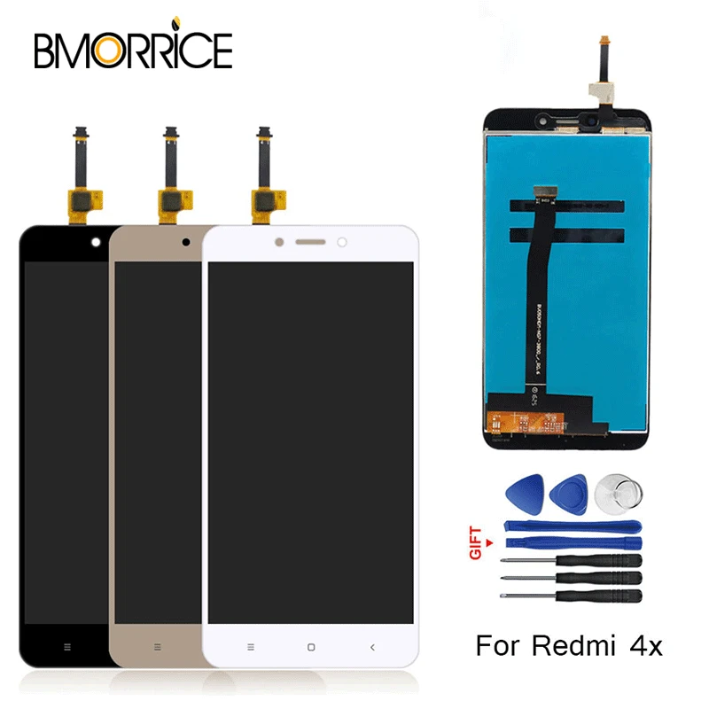 

Replacement lcd Original LCD For Xiaomi Redmi 4X 5.0" LCD Display Touch Screen Digitizer Assembly Redmi 4X LCD Screen No Frame