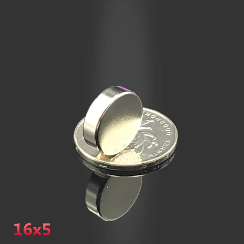 

50pcs neodymium magnet 16x5mm N35 Small Disc Round Super Strong magnets 16*5 mm Powerful Rare Earth Neodymium Magnets 16x5 mm