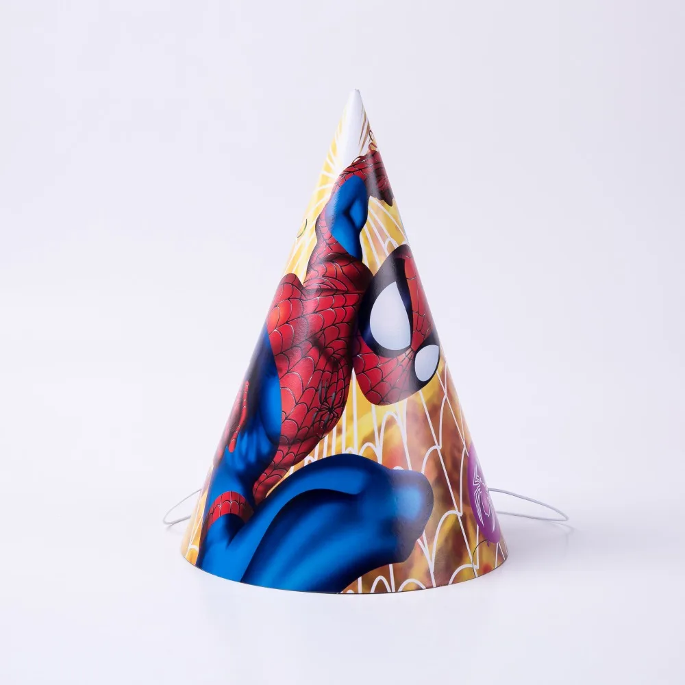 90 шт. 16 видов роскошный Человек-паук Супермен Мальчик с днем рождения Дети одноразовая посуда для вечеринки набор посуды поставщиков