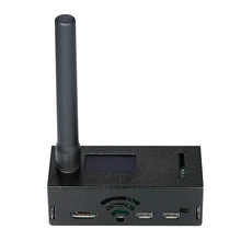 Мини MMDVM Hotspot Плата расширения пятно радиостанция цифровая камера с Wi-Fi для голосовой модем с чехлом для P25 DMR YSF Raspberry Pi
