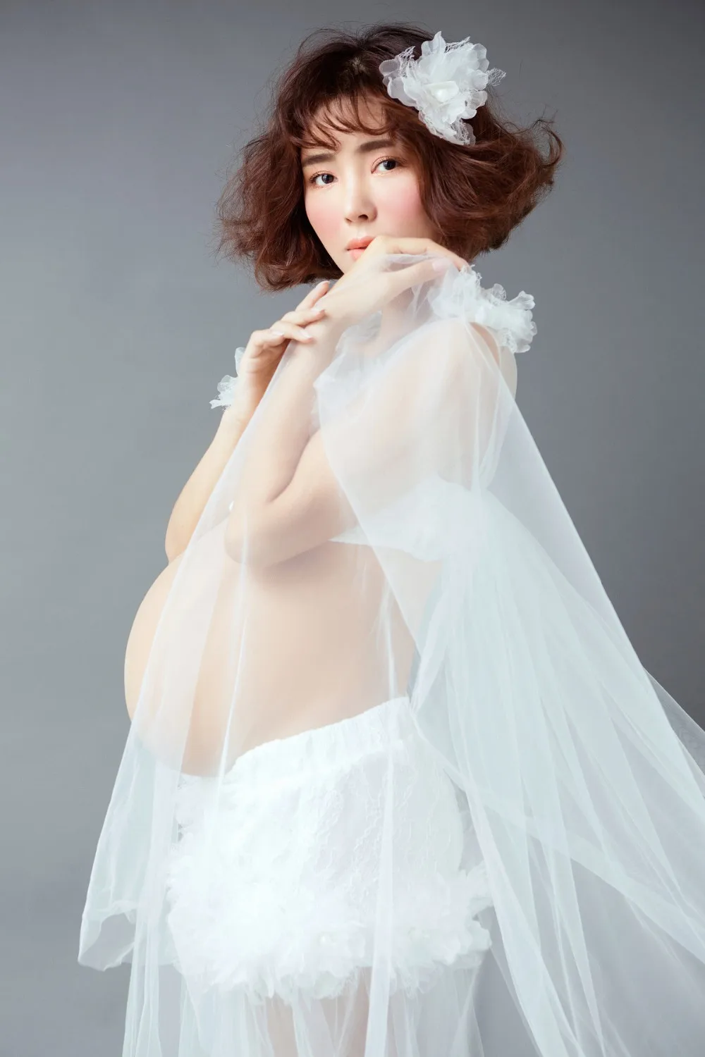 pregnancy dress photography