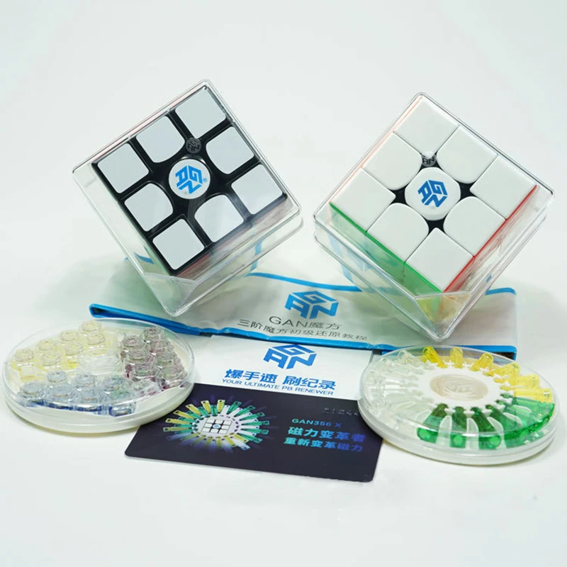 Gan 356 X Магнитный 3x3x3 куб магический скоростной игрушка Профессиональный Gans Cubo Magico