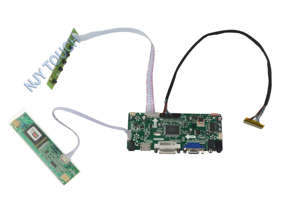M NT68676 2A Universal HDMI VGA DVI Audio LCD Controller Board for 18 5inch 1366x768 MT185GW01