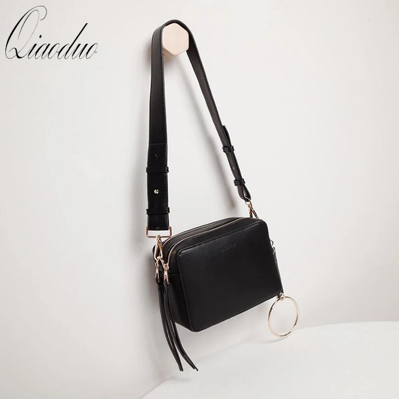 

Qiaoduo Handbag Fashion Women Handbags Simple Crossbody Bags Zipper Women Bag Pu Leather Messenger Bags Shoulder Bag A8088a