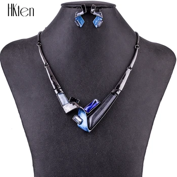 

MS1504765 Fashion Jewelry Sets High Quality Necklace Sets For Women Jewelry Multicolored Crystal Resin Unique Design Party Gift