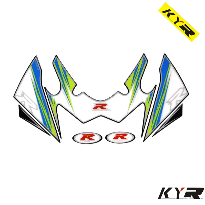 

Strickers Front Fairing Motor GSXR 600 750 Number Board 3D Gel Protector for SUZUKI GSX R 600 750 GSXR600 GSXR750 2016-2017