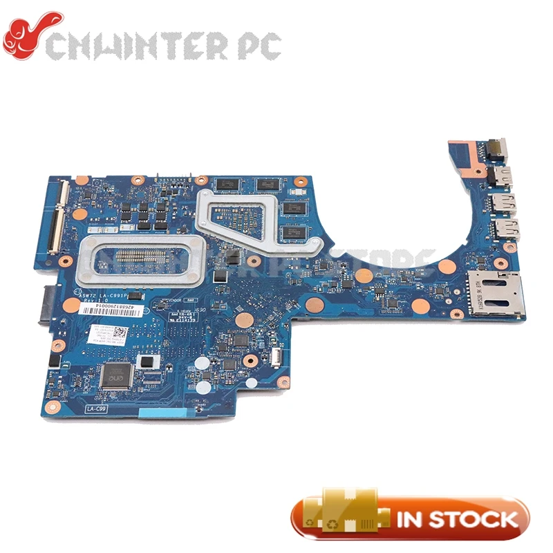 NOKOTION para HP Envy 17-R 17-N 17T-N 17T-N100 placa base de computadora portátil ASW72 LA-C991P 832319-601, 829068-601 i7-6500HQ CPU 950 M 4 GB NOKOTION para HP Envy 17-R 17-N 17T-N 17T-N100 placa base de computadora portátil ASW72 LA-C991P 832319-601, 829068-601 i7-6500HQ CPU 950 M 4 GB
