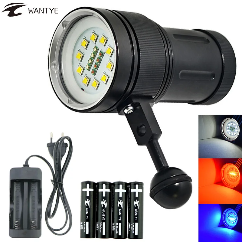 underwater diving flashlight