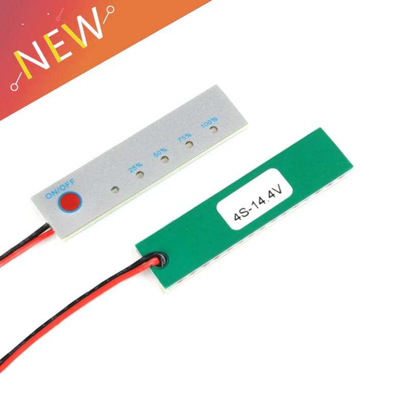 

4S Lithium Battery Capacity Indicator 14.4V Battery Power Display Board Tester Li-po Li-ion Pack 18650 LCD Charge discharge