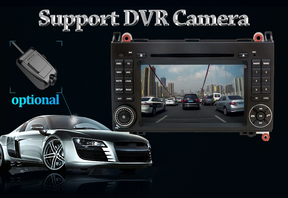 Cheap Owtosin Car Radio Multimedia Video Player Navigation GPS Android 9.0 For Mercedes Benz A-Class W169 B-Class W245 Sprinter Viano 7