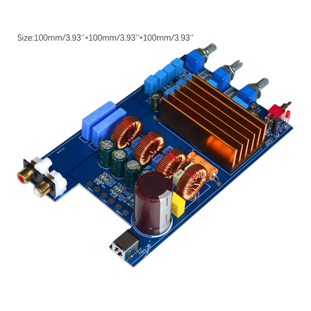 TPA3255 усилитель высокой мощности класса D HIFI 2,1 цифровой аудио усилитель платы 300 Вт+ 150 Вт+ 150 Вт для домашнего кинотеатра DIY