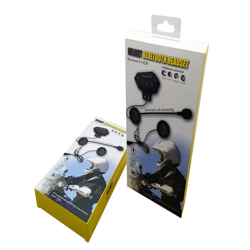 BT12 мотоцикл Bluetooth гарнитура шлем Bluetooth системы связи Многофункциональный мотоцикл Bluetooth гарнитура