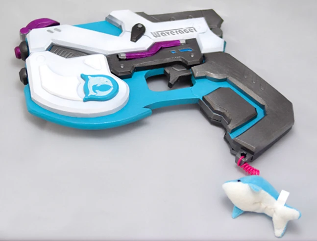 

Overwatch Hana Song D.Va Skin Waveracer Weapon Light Gun Cosplay Prop