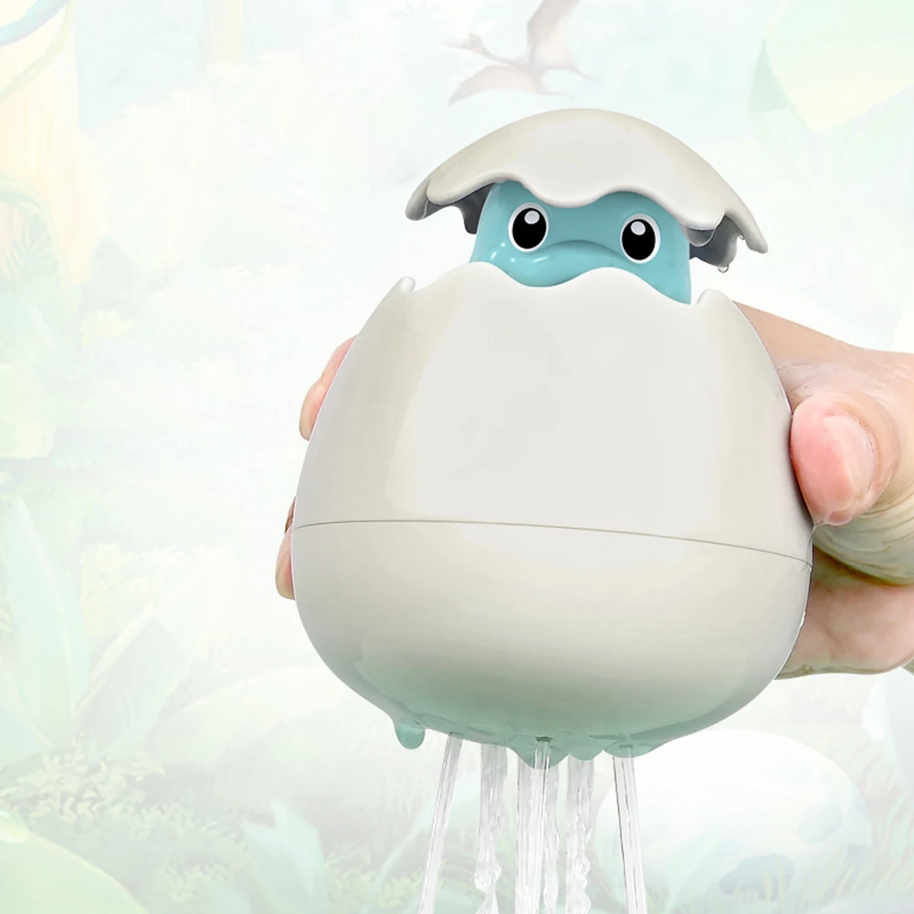 Bath Toys Water Spraying Shower Toys Creative Dinosaur Egg Popping out Model Toy for baby Bathroom Bathtub Toys for Children