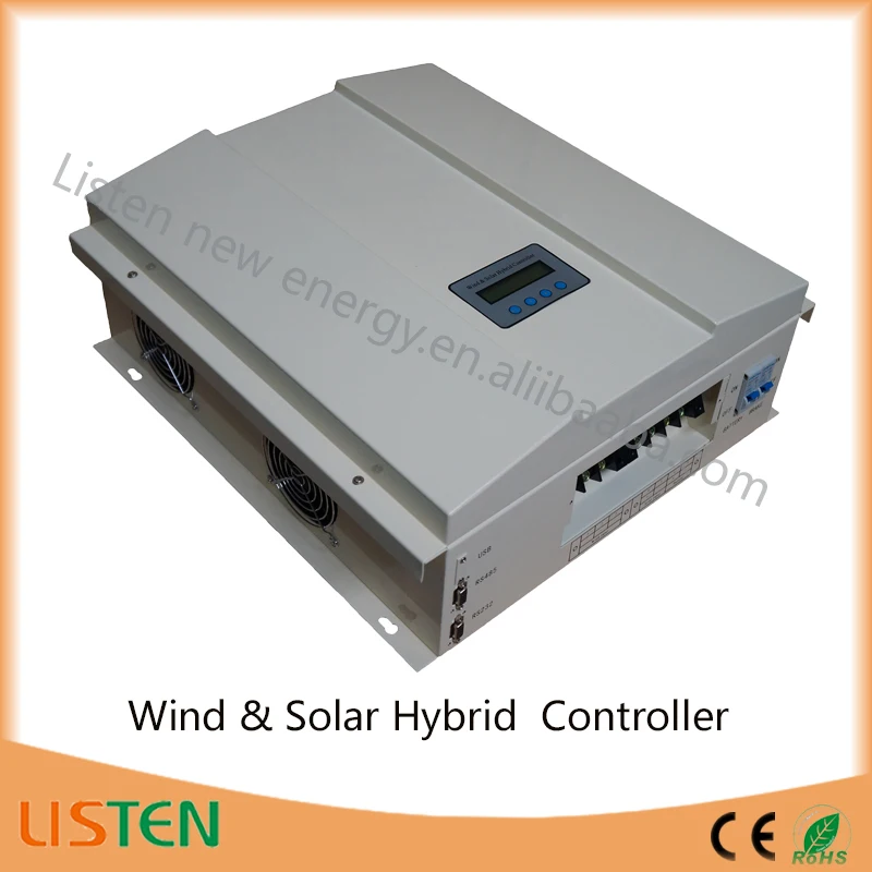 

120V MPPT controller boost buck function Wind Turbine Solar Charge Controller CE approved LCD display 3kw wind 900w solar