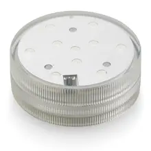 12 шт. 2.8 дюйма 3AAA батарейках круглые LED ваза свет погружной светодиодные цветочные украшения