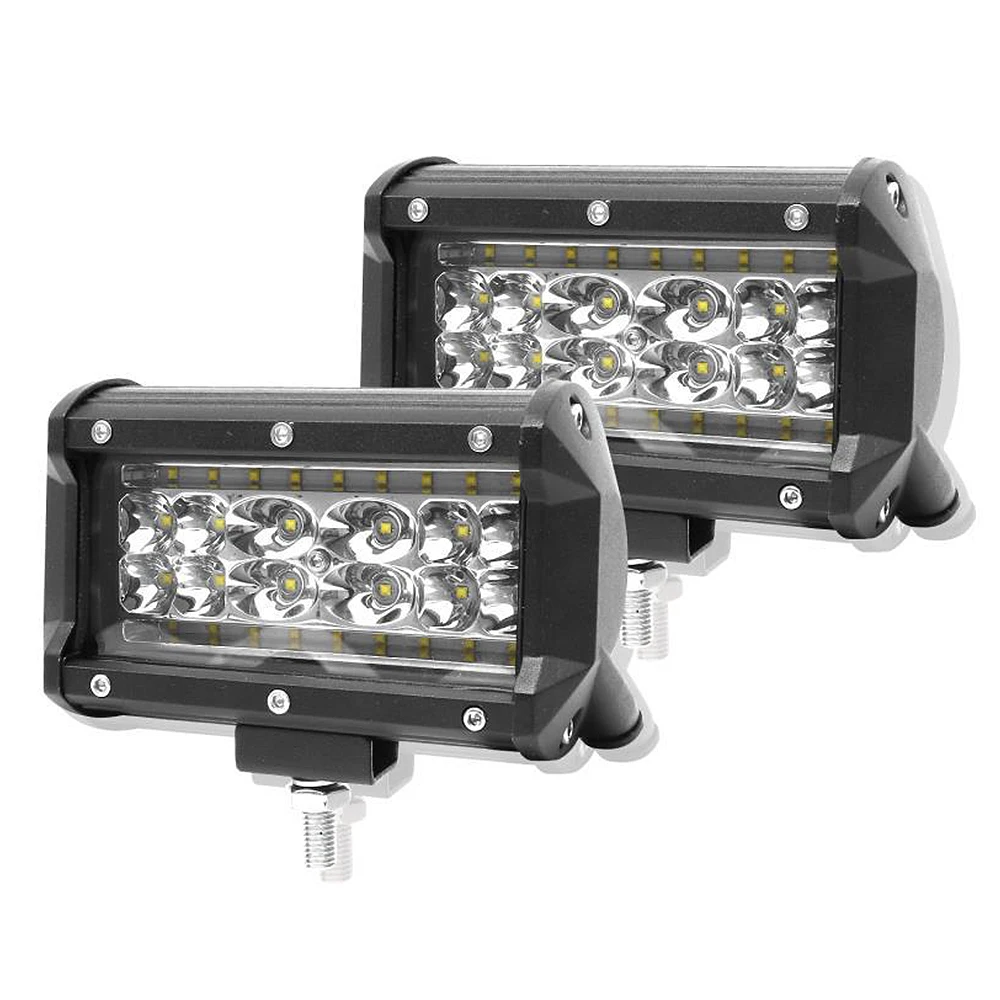 

2pcs Car LED Work Light Bar 168W Auto Car Offroad Headlights Floodlight 9-36V IP67 Trucks Off-road Vehicle Lights