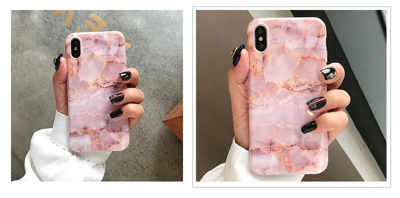 Cute Marble Luxury TPU Phone Case For iPhone 6 7 8 Plus Case Cover For iPhone X XS 7Plus 8Plus 6s Plus 6s XR Max Cases Capinha   (17)