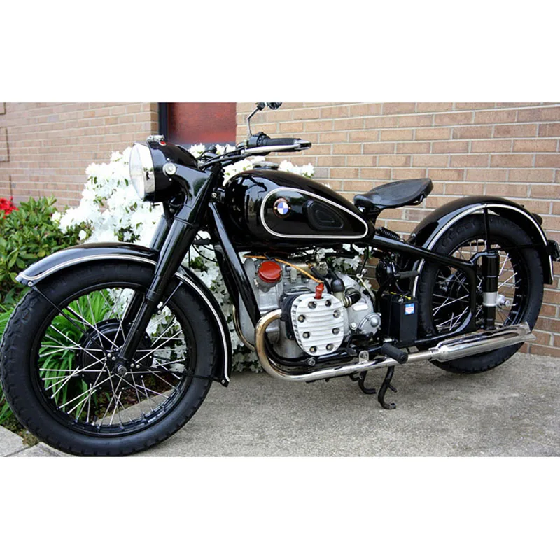 Чехол Урал для BMW R50 R1 R12 R 71 M72 задний глушитель черного цвета в стиле ретро|exhuast