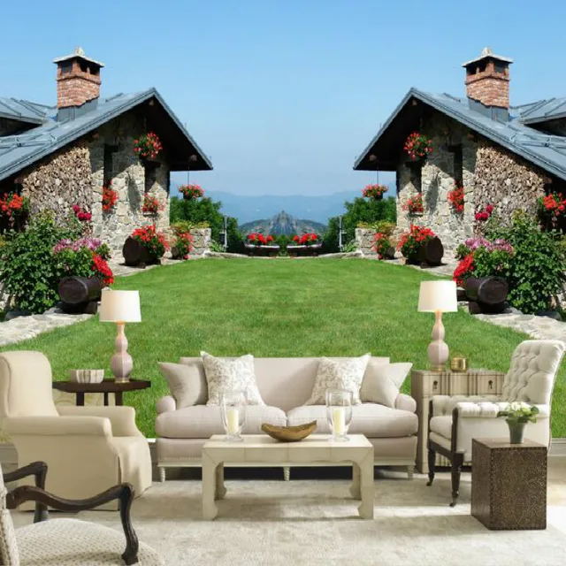Europese stijl landelijk villa behuizing building decoratie grote ... Europese stijl landelijk villa behuizing building decoratie grote ...