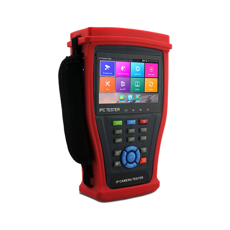 4.3" CCTV Tester Pro Support Analog/5MP AHD/8MP TVI/8MP CVI IP Camera H