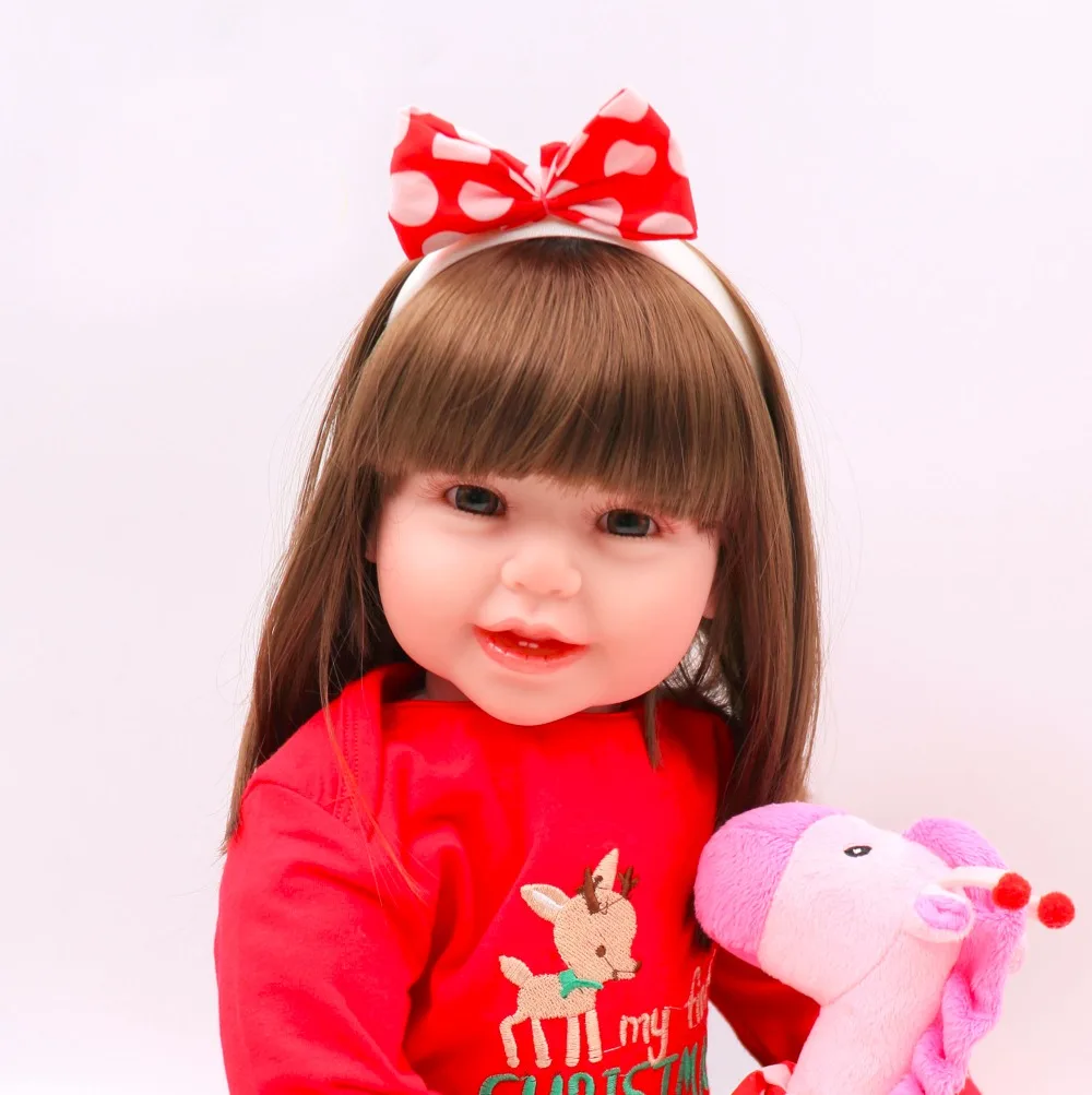 Reborn Baby Doll мягкая силиконовая кукла для девочек Doll|Куклы| |