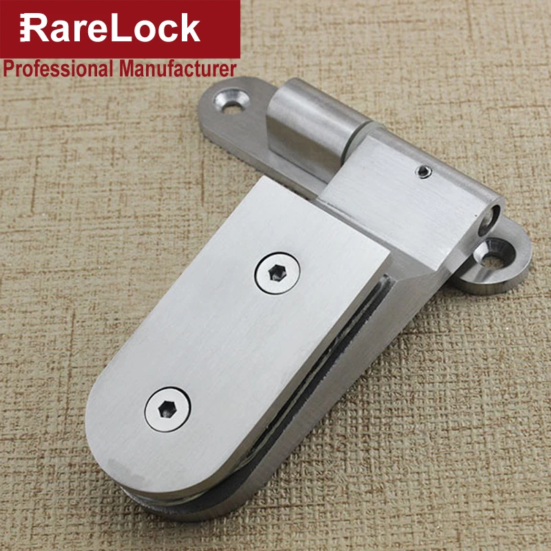 Rarelock 304 Нержавеющая стеклянная петли для дверей и окон для дома для ванной для душа комнаты балкон офисное Гостиничное оборудование DIY YP305 ii