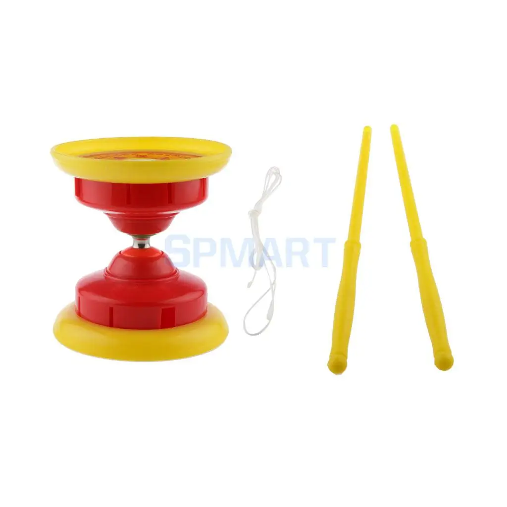 5-сепаратор подшипника Тип Diabolo с Handsticks и нанизанные игрушка для жонглирования 4 цвета на выбор