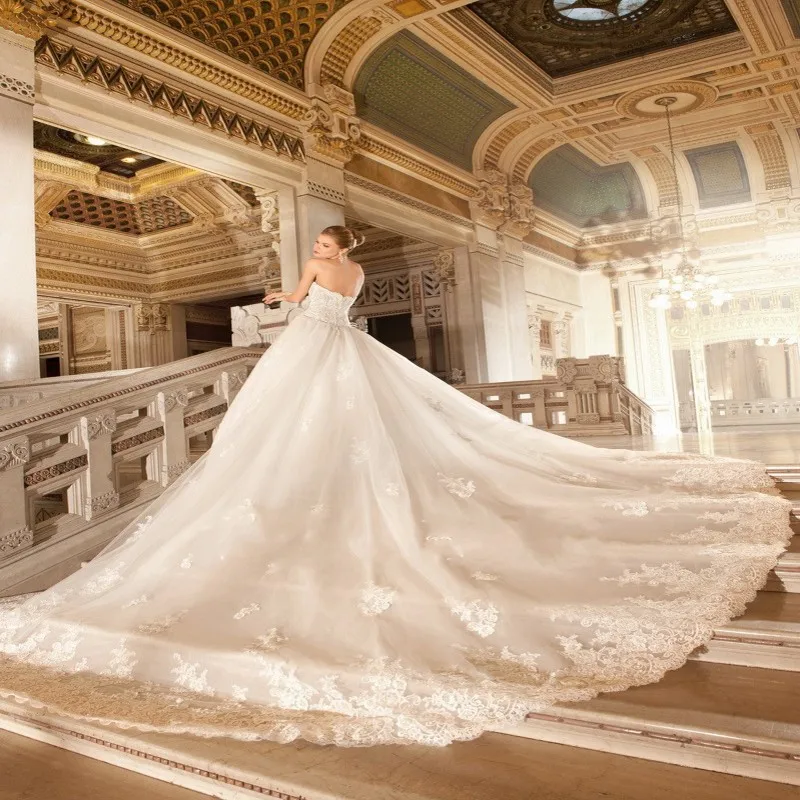 Top Wedding Dresses With Cathedral Train of the decade The ultimate ...