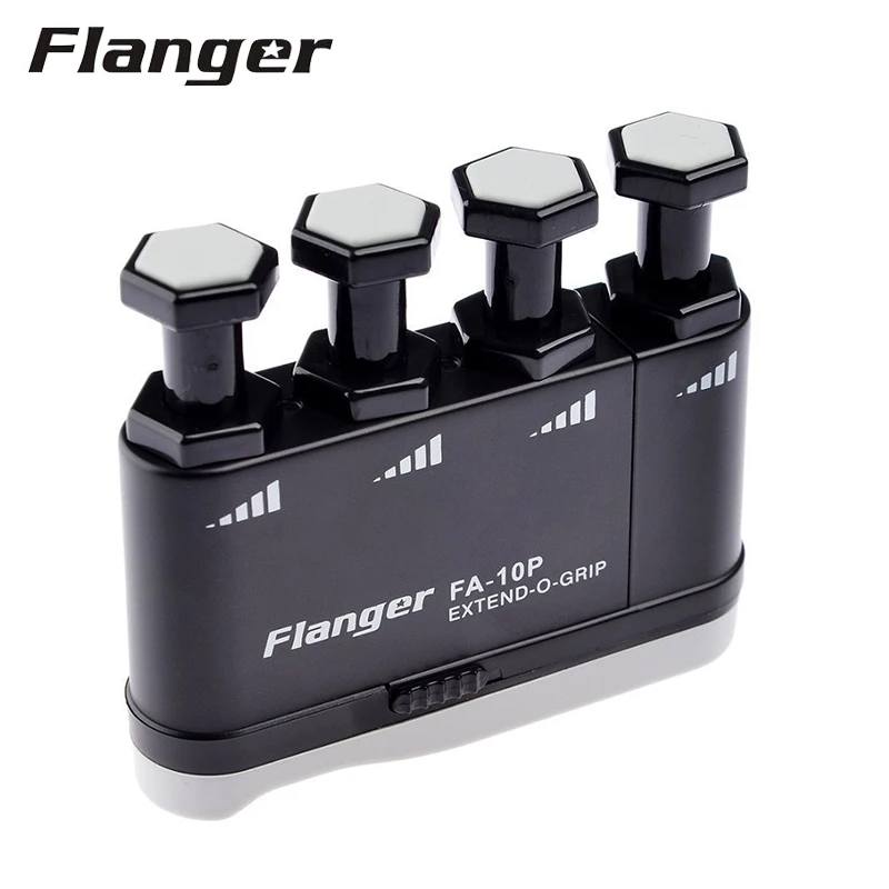 Flanger Регулируемый усилитель пальца и ручной тренажер Flanger выдвижной палец Exerciser для бас-гитары/фортепиано-игр