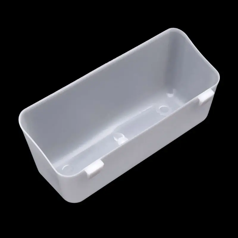 5 шт. кормушка для голубей прямоугольное устройство для кормления миска для черепахи пластиковая клетка для попугая птиц чаша