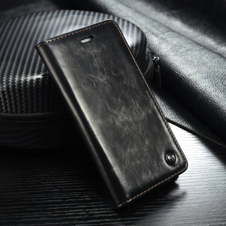 Оригинальный магнитный чехол бумажник из натуральной кожи для SAMSUNG Galaxy Note 10 + S10 5G