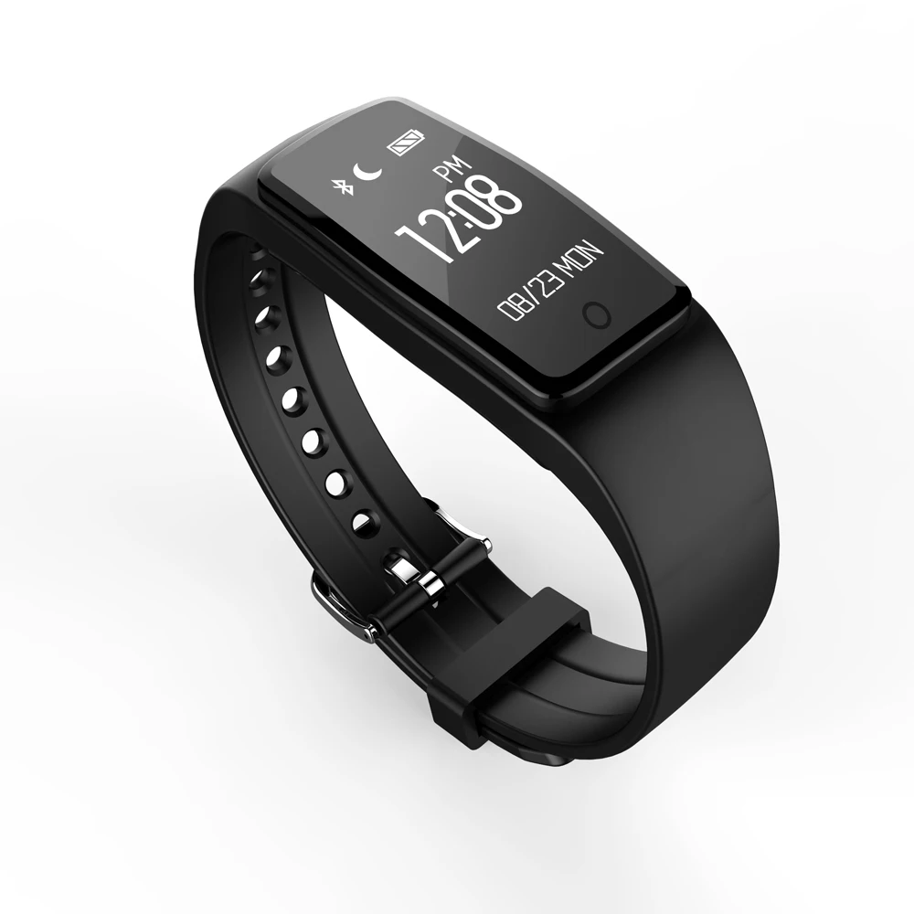 Betreasure Bluetooth Smart Wristband Heart Rate Waterproof Smart Band Fitness Tracker Pedometer Smart Bracelet For IOS